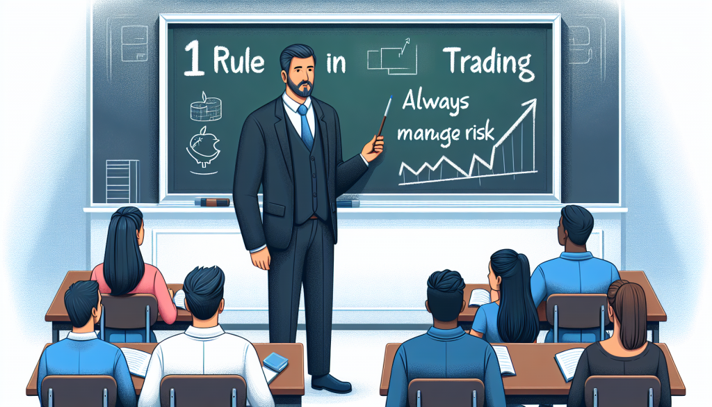 what is the 1 rule in trading?